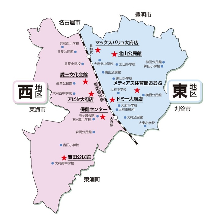 ごみ収集日マップ