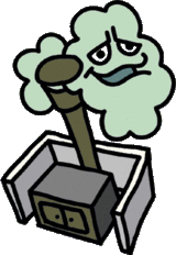 イラスト:ごみの焼却炉