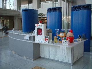 市役所のAED設置場所