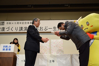 ポイント抽選会の写真