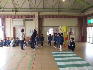 長草保育園 交通安全教室