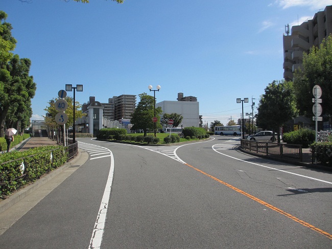 大府駅西ロータリーの様子