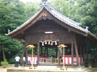 写真1：山祇社