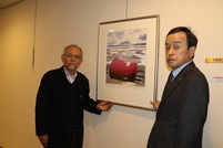 大府市長と森岡さん