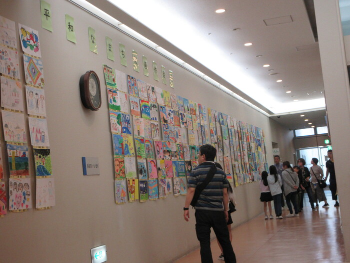 作品展示の様子の画像