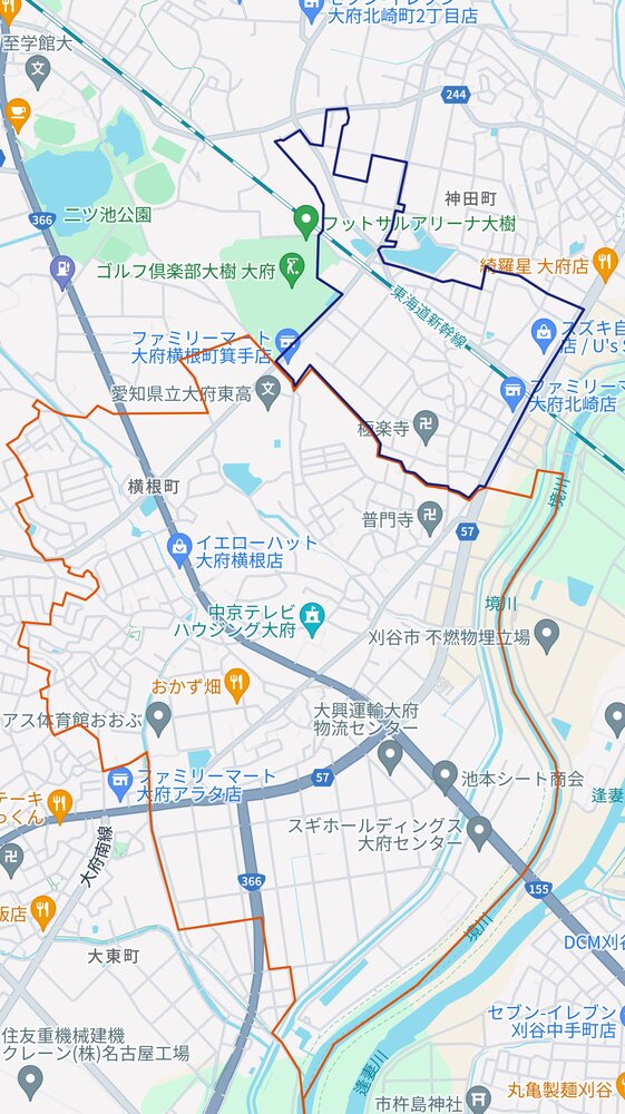 生ごみ分別回収対象エリア