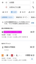 イメージ画像2:行き方表示