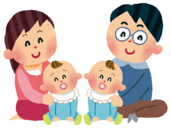 双子や三つ子など、多胎児を妊娠された方が対象です。