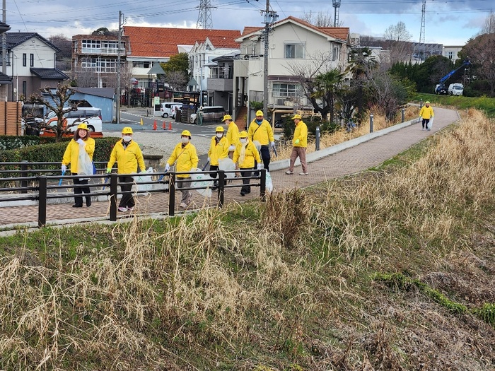清掃活動の様子1