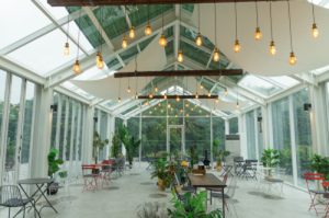 エデンヒルズビューティー&ヒーリングパーク温室カフェ