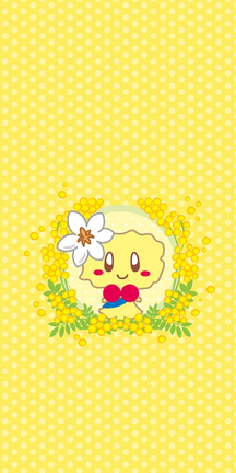 ミモザのスマホ壁紙