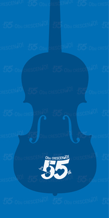 55th記念バイオリンのスマホ壁紙