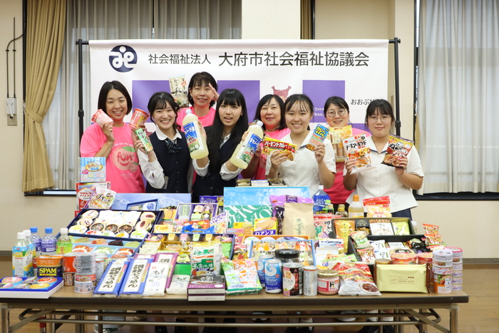 9月12日の寄付の様子