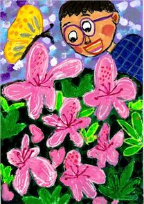 イラスト：市長賞の作品