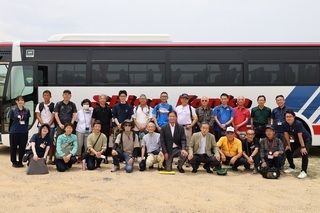 災害派遣復興ボランティア出発式