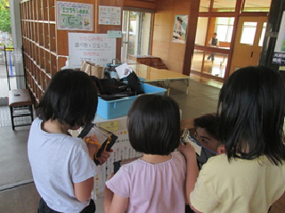 センター内ウォークラリーの写真