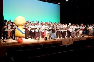 ウクレレコンサートの様子