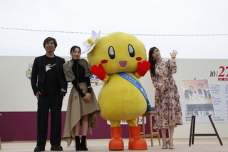 産業文化まつりでのトークショーの写真