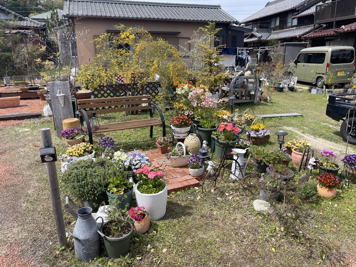 一般（家庭緑花）の部／加古尚子さんのガーデン