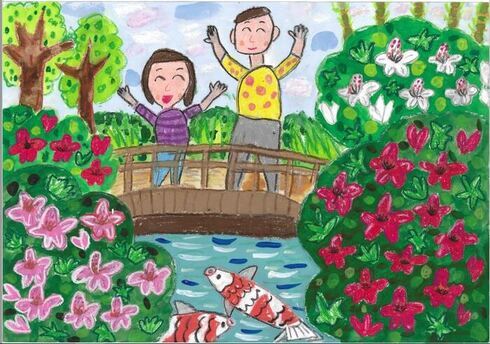 イラスト：市長賞の作品