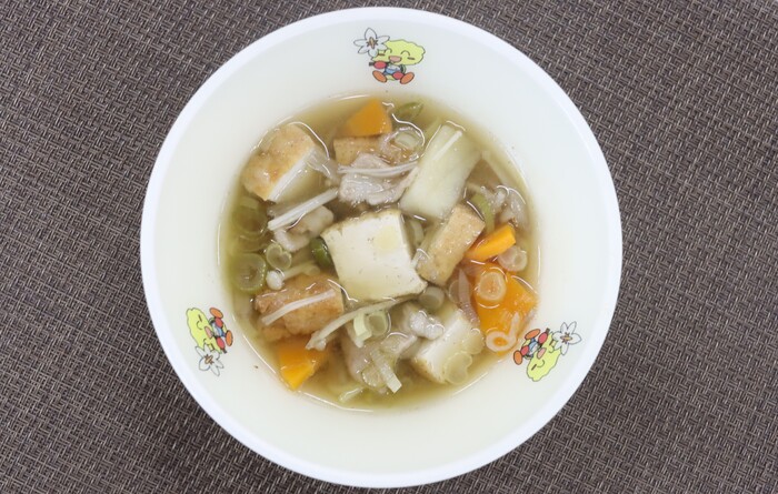 ゴボウとタマネギのかき揚げ