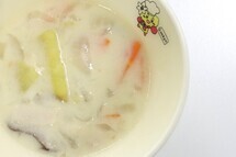 サツマイモの豆乳シチュー