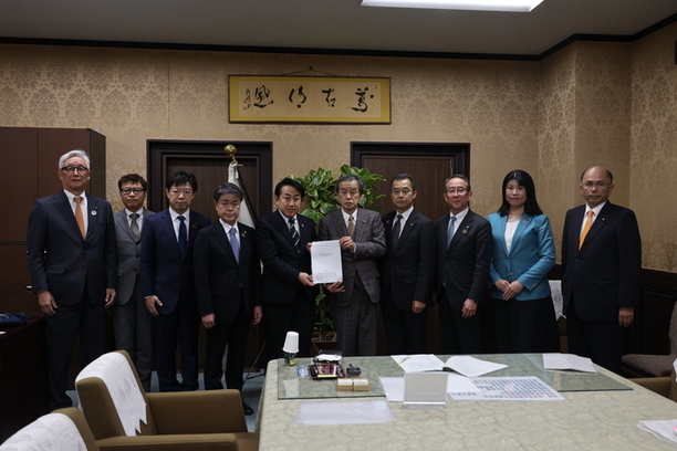 斎藤洋明財務副大臣への要望
