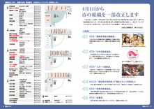12-13 4月1日から市の組織を一部改正します