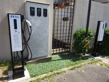 横根公民館でのガラス砂活用の写真