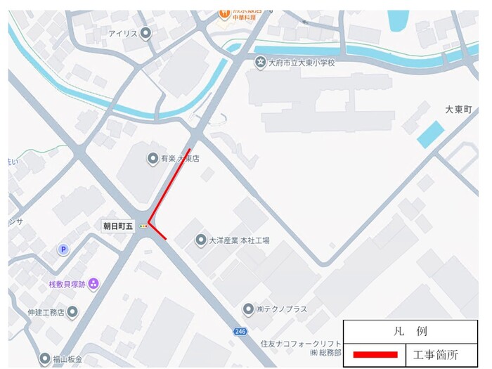 工事地図