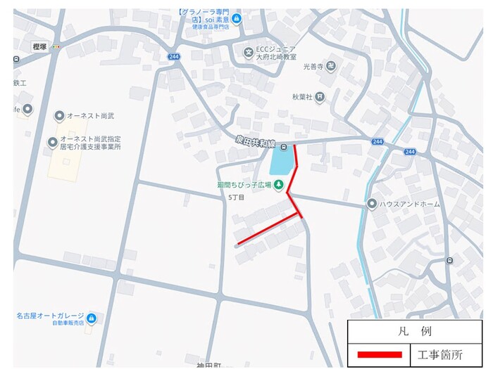 工事地図