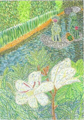 イラスト：市長賞の作品