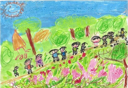 イラスト：市長賞の作品