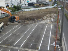 既存建物等撤去状況