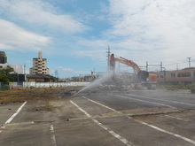 既存建物等撤去状況