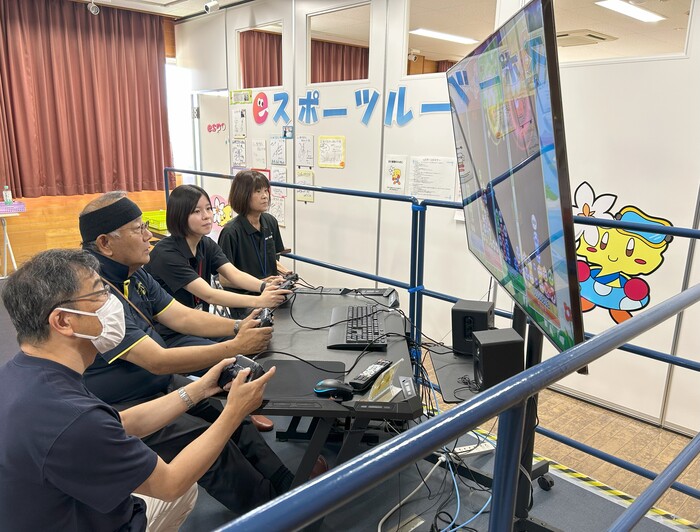 対戦中のようす