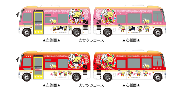 新しいバスのデザイン