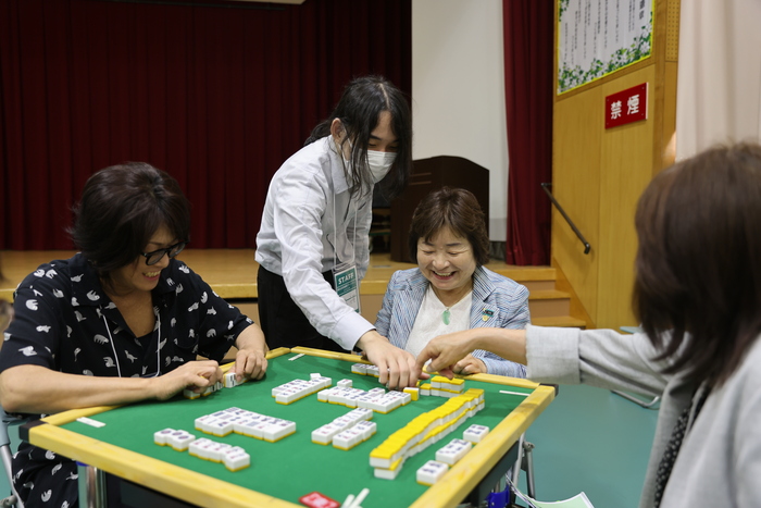 健康マージャン大会の写真