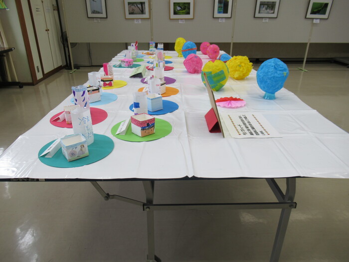 子ども会の作品展示の画像