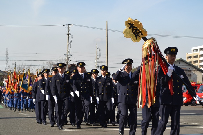 分列行進(徒歩部隊)