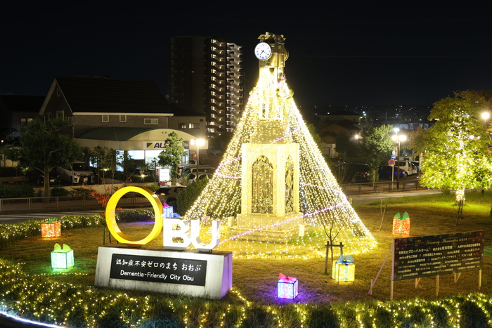 大府駅前イルミネーション