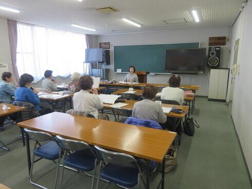 オカリナ講座の風景