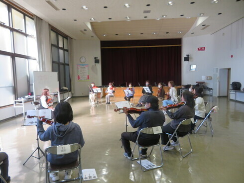 バイオリン講座の風景