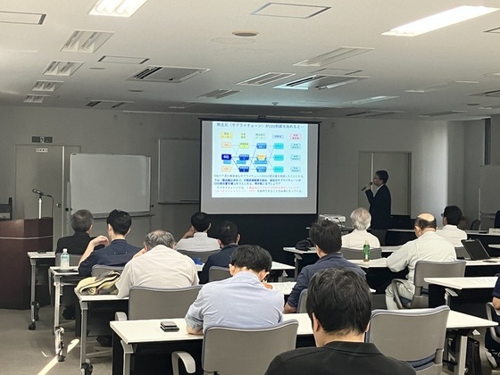 脱炭素経営構築セミナーの様子