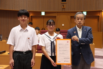 共同宣言への署名