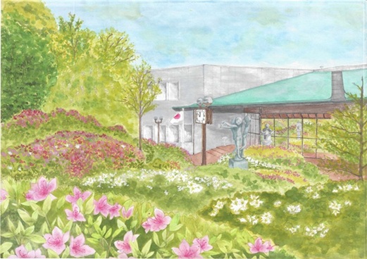 イラスト：市長賞の作品