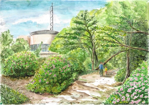 イラスト：市長賞の作品